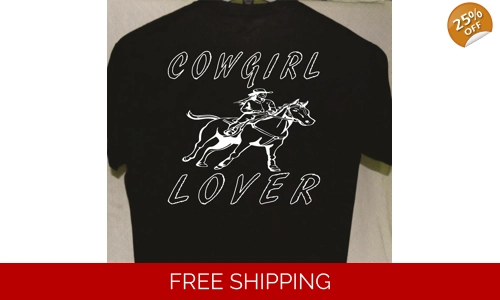 Rodeo Cowgirl Lover T shirt Black M L XL 2XL more Tshirts for sale Great Gift